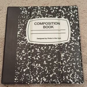 Tablet Magnetic Cocer - Black and White Composition Book Cover